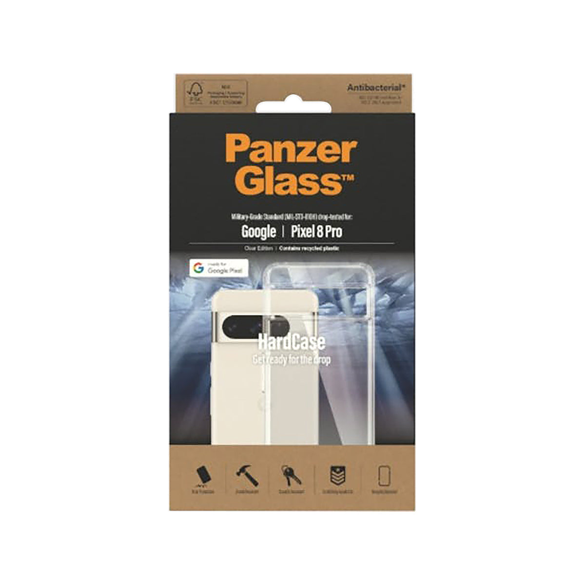 PanzerGlass Hardcase Phone Case For Google Pixel 8 Pro