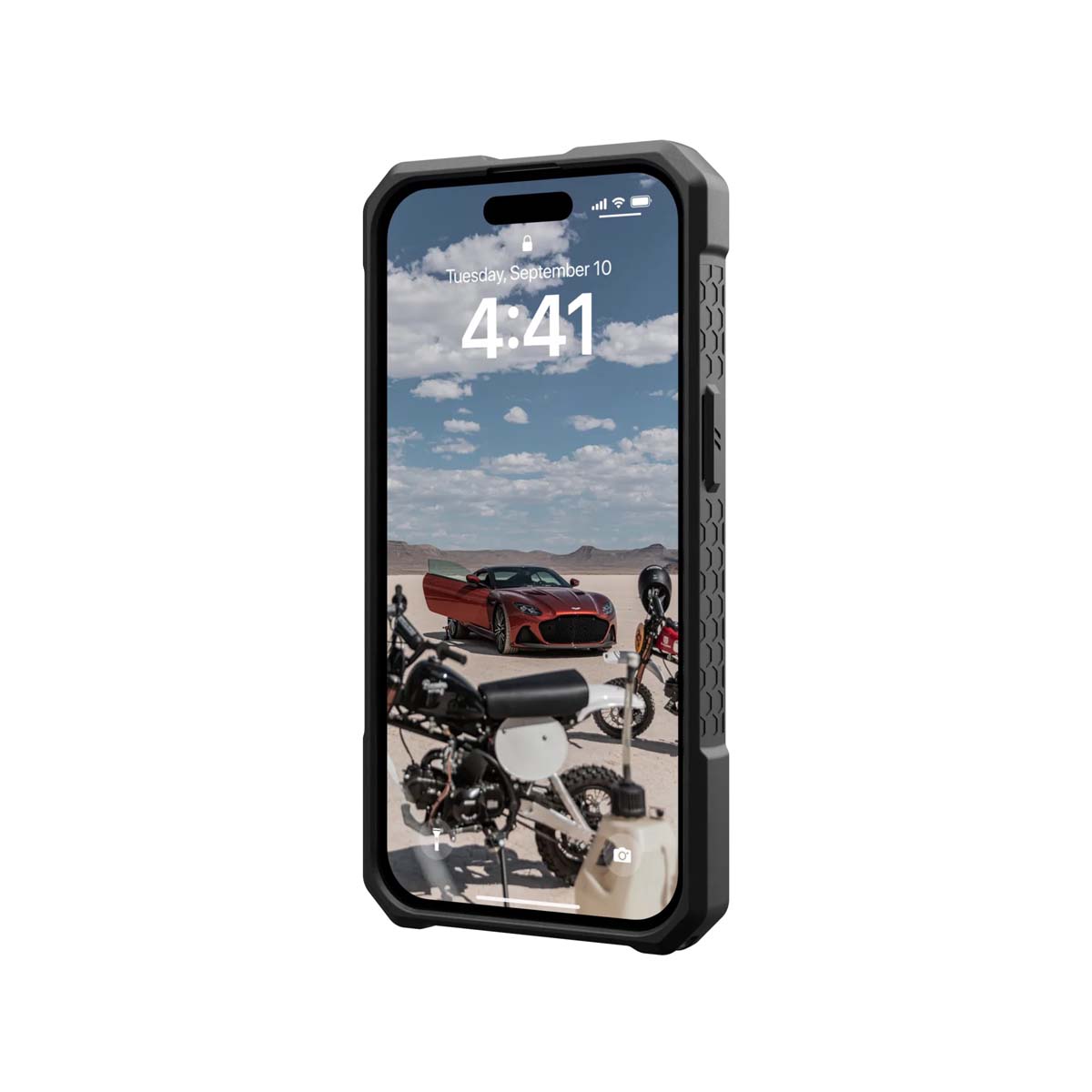 UAG Monarch Pro Kevlar Phone Case for iPhone 15 - Black