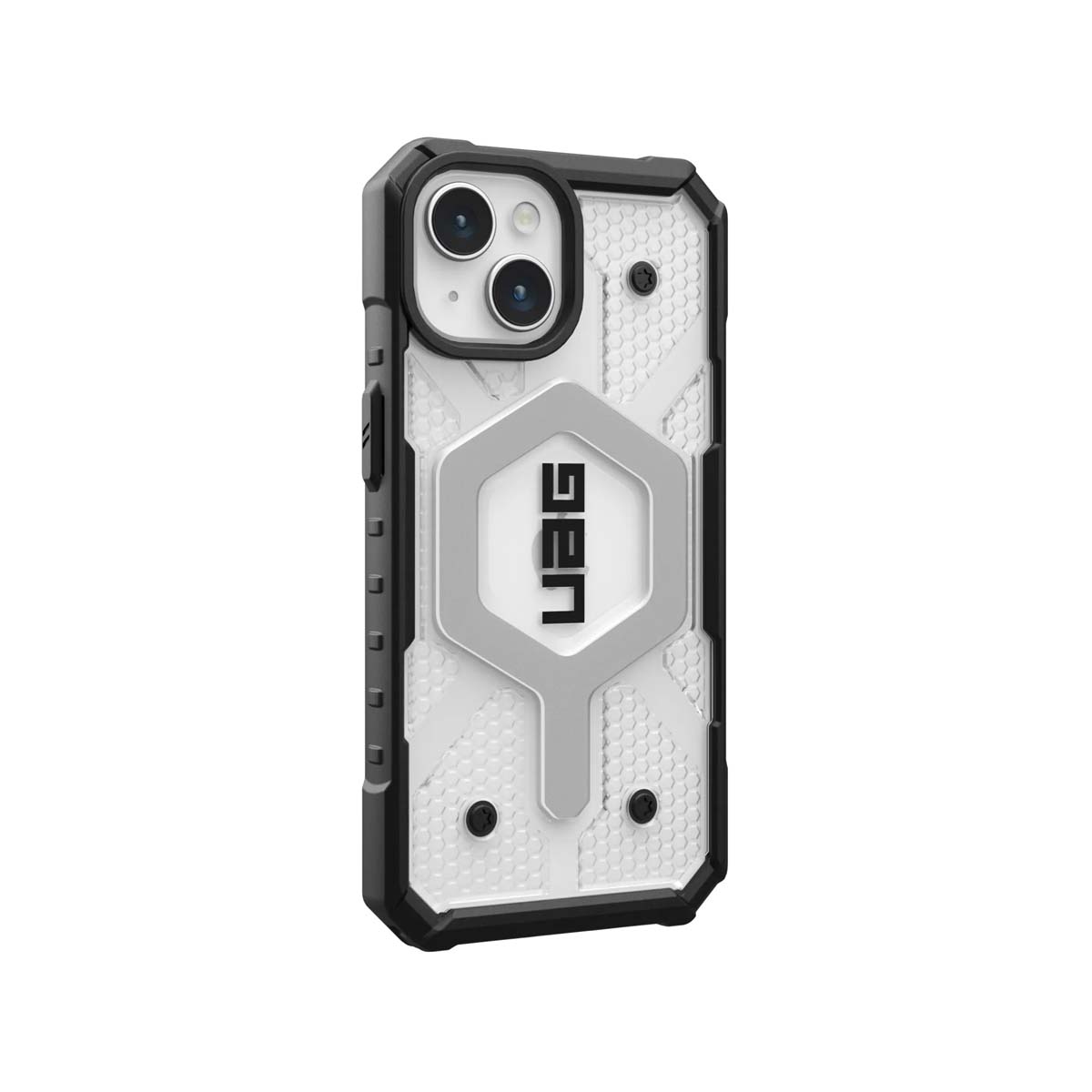 UAG Pathfinder Clear Magsafe Phone Case for iPhone 15 - Ice