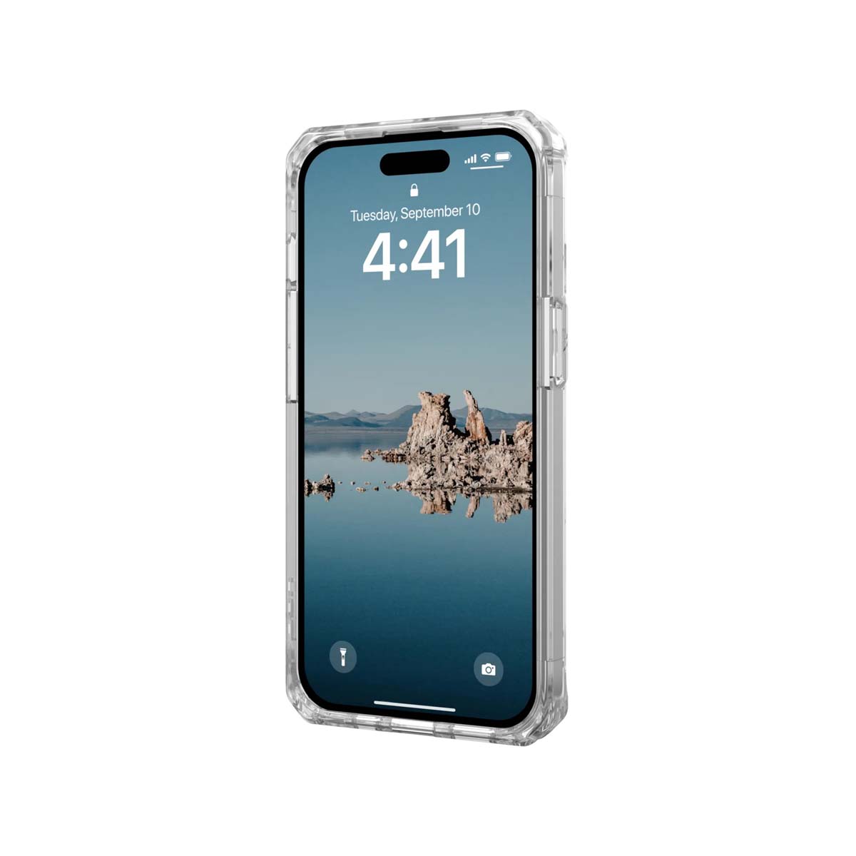 UAG Plyo Magsafe Phone Case for iPhone 15 - Ice/White