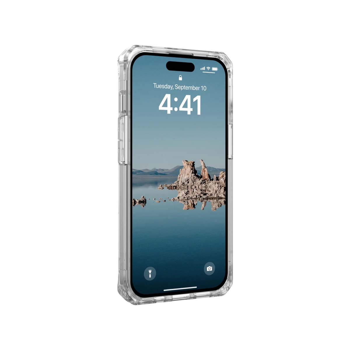 UAG Plyo Magsafe Phone Case for iPhone 15 - Ice/White