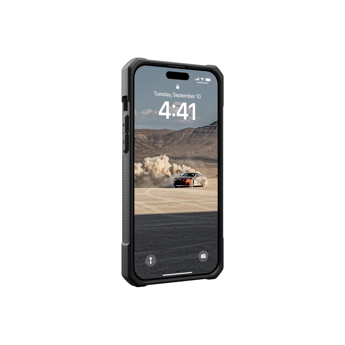 UAG Monarch Kevlar Phone Case for iPhone 15 Plus - Black
