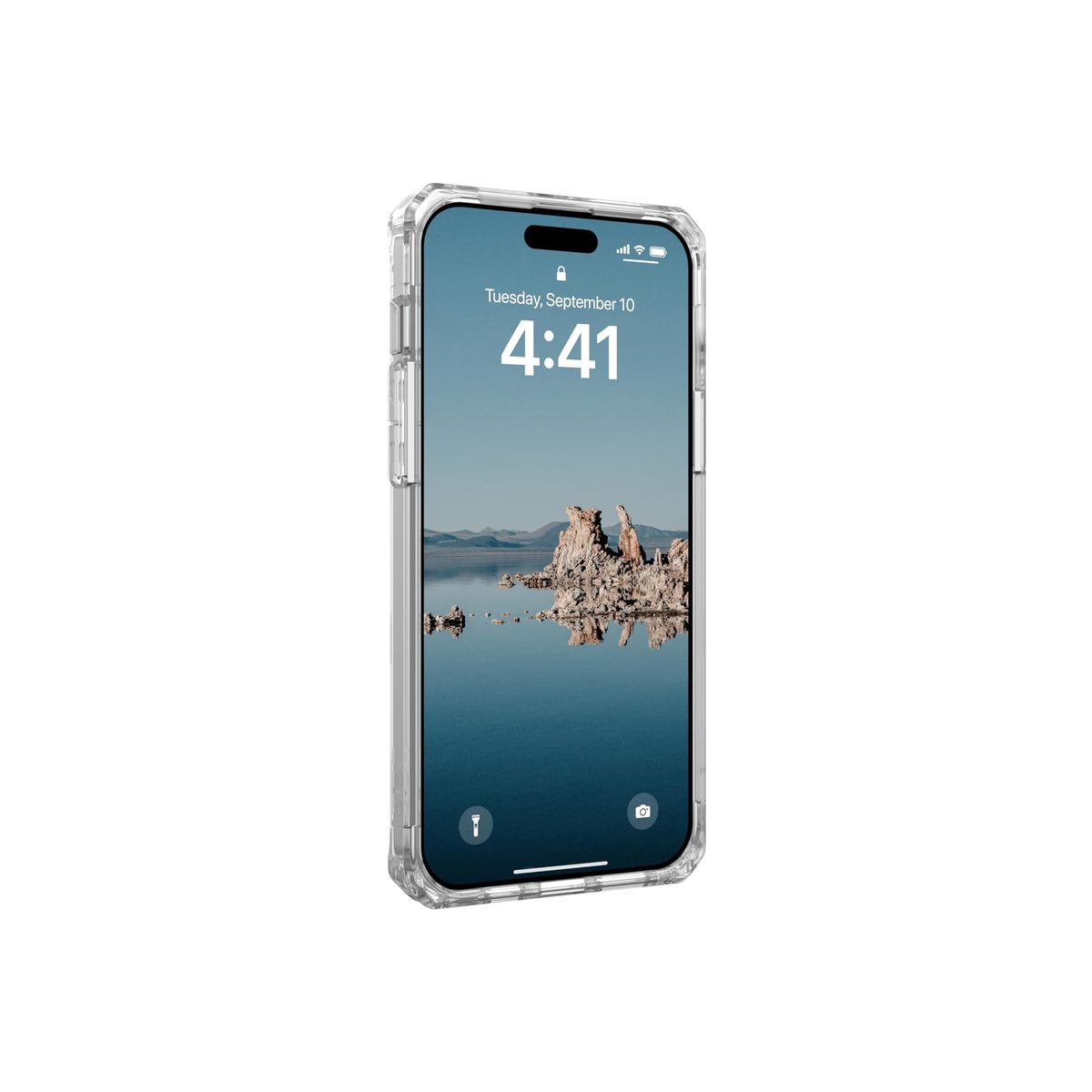 UAG Plyo Magsafe Phone Case for iPhone 15 Plus - Ice/White