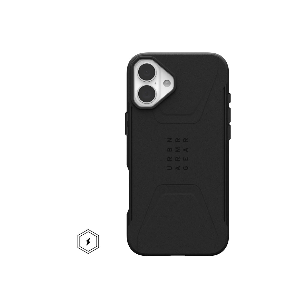 UAG Civilian Magsafe Compatible Phone Case for iPhone 16 Plus - Black