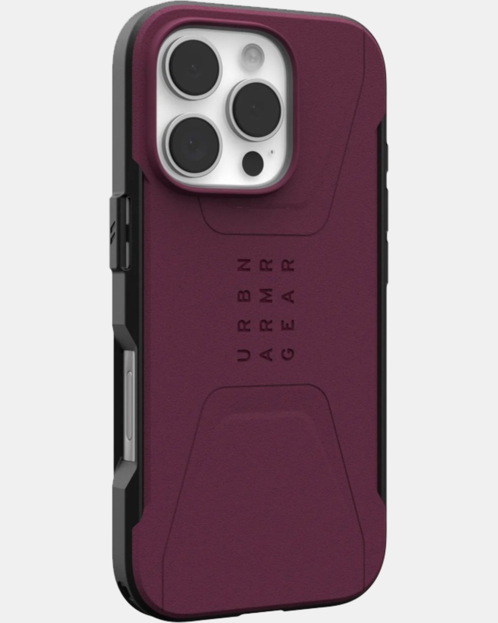 UAG Civilian Magsafe Compatible Phone Case for iPhone 16 Pro - Bordeaux