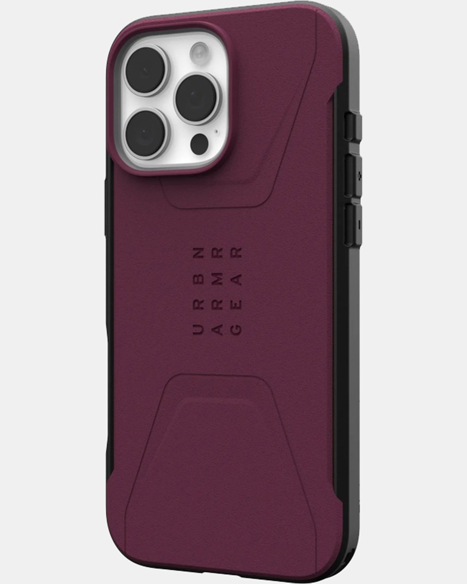 UAG Civilian Magsafe Compatible Phone Case for iPhone 16 Pro Max - Bordeaux