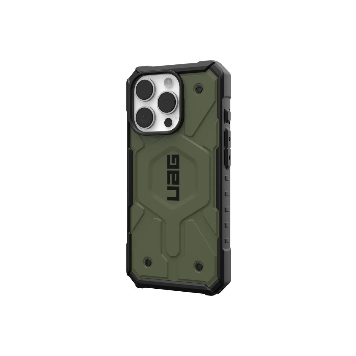 UAG Pathfinder Magsafe Compatible Phone Case for iPhone 16 Pro - Olive Drab