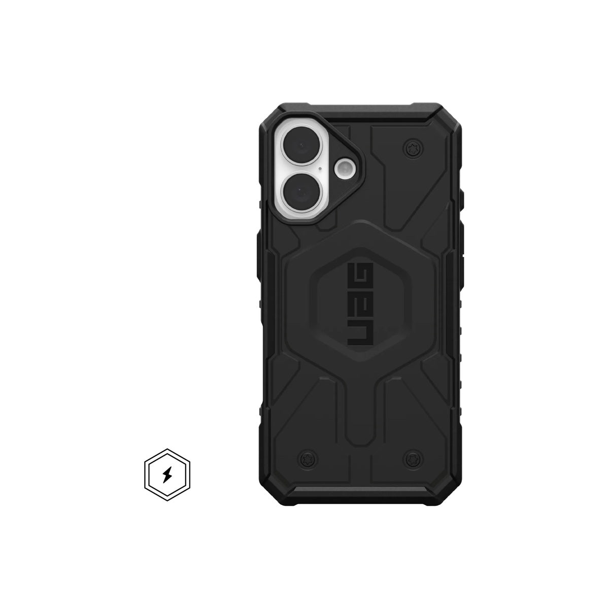 UAG Pathfinder Magsafe Compatible Phone Case for iPhone 16 - Black