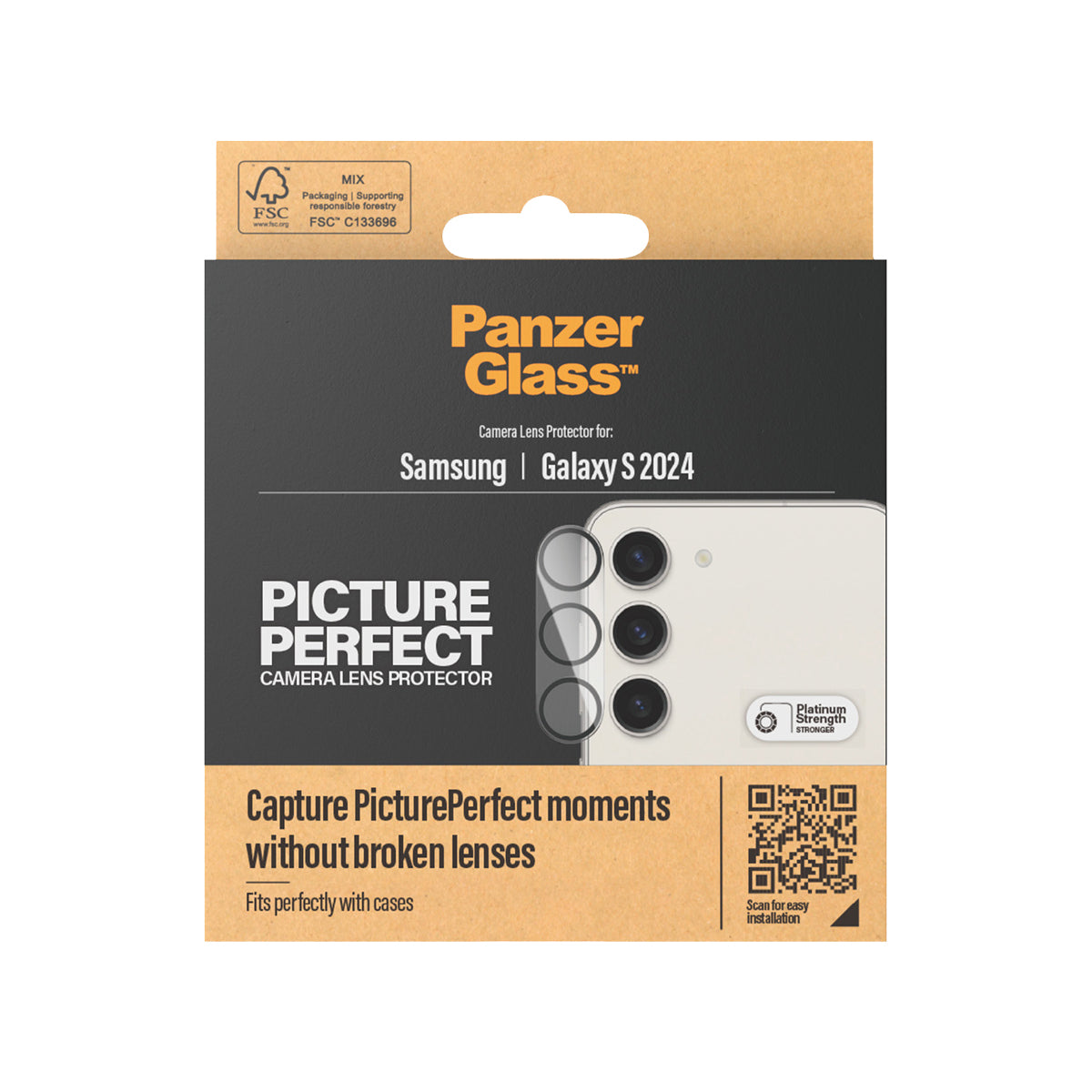 PanzerGlass PicturePerfect Camera Lens Protector for Samsung Galaxy S24 | S23 | S23+