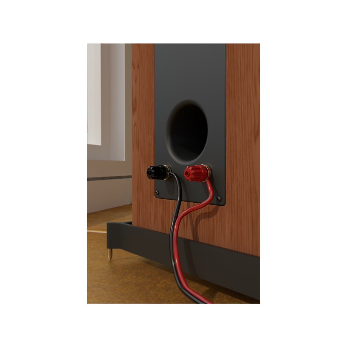 Goobay Speaker Cable ( 2 x 1.5 mm²) CCA 100M - Red/Black for Speakers/Receivers/Power Amplifiers/Hi-Fi Systems - Red/Black