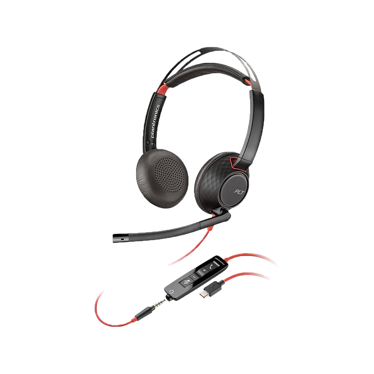 Poly Blackwire 5220 Corded Headset USB-A Stereo