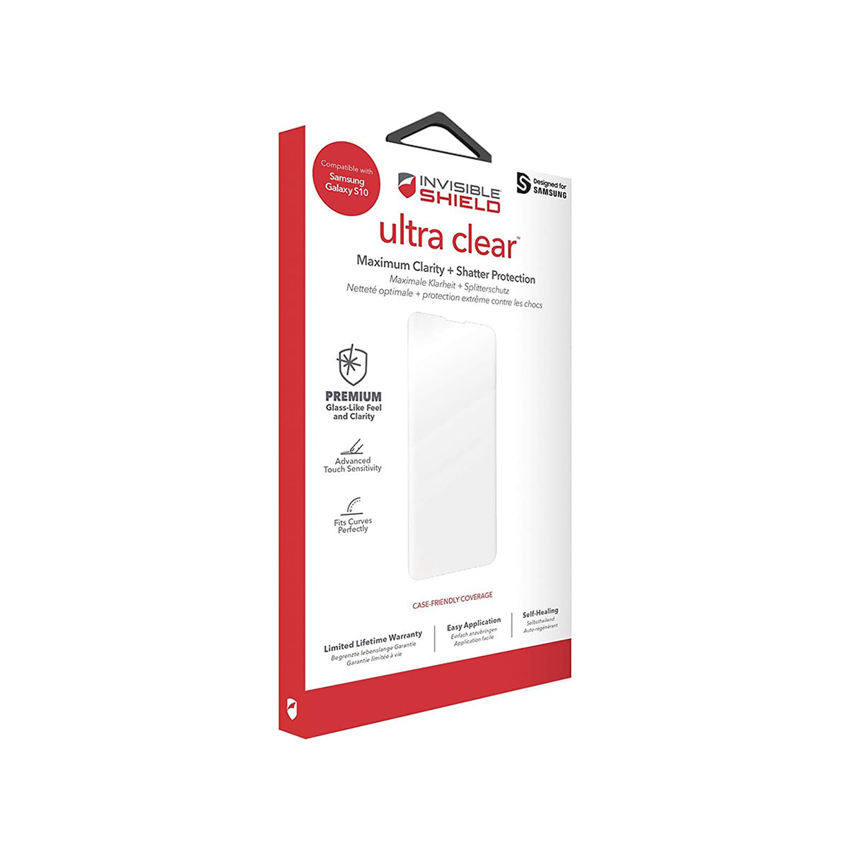 Zagg InvisibleShield-HD Screen Protector for Ultra 2.0-Edge GS10 - Clear