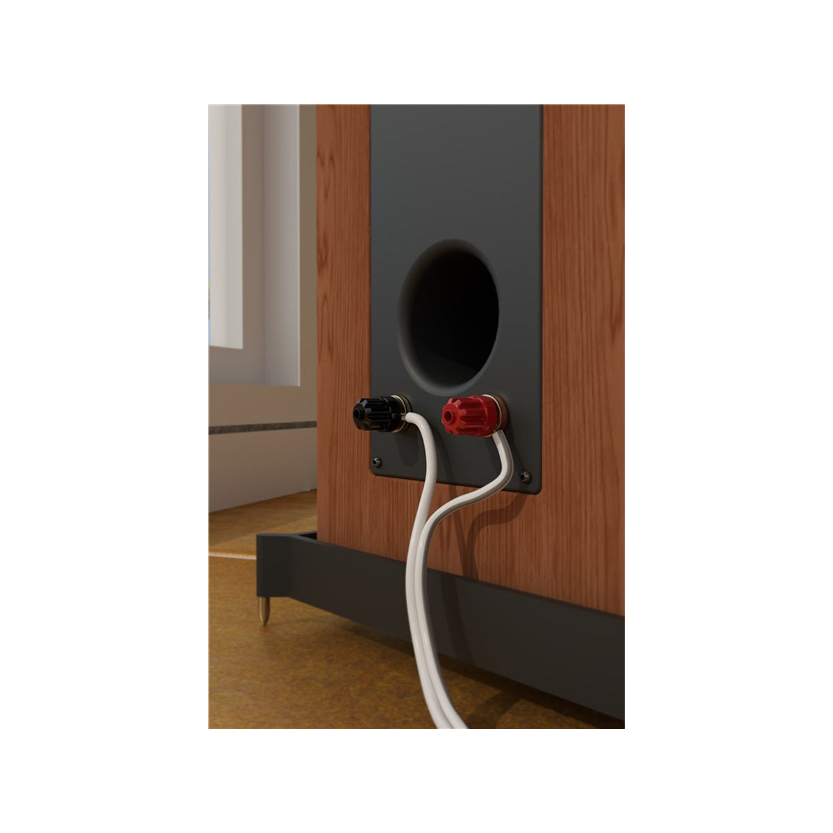 Goobay Speaker Cable (2 x 0.75 mm²) CCA for Hi-Fi Systems/Speakers/Receivers/Power Amplifiers - White