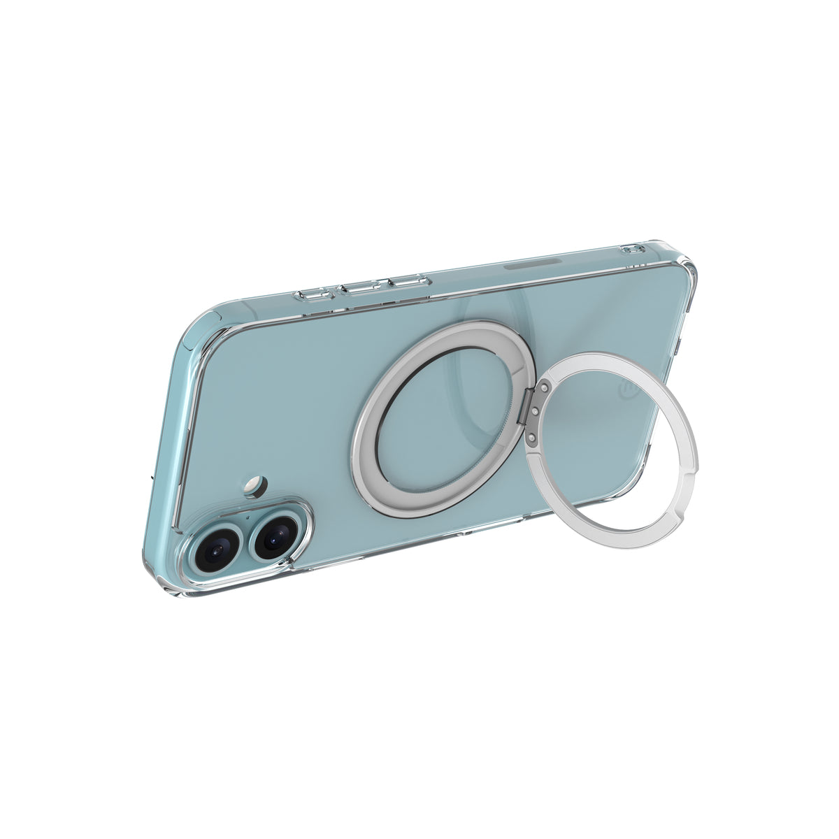 3sixT NeoStand 360 Degree Phone Case for iPhone 16 Plus - Clear