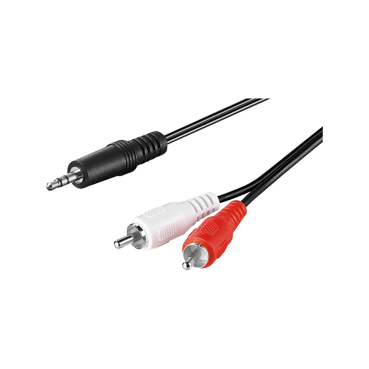 Goobay Audio Cable AUX 3.5mm Male to Stereo RCA Male for Headphones/Notebooks/Smartphones/Tablets