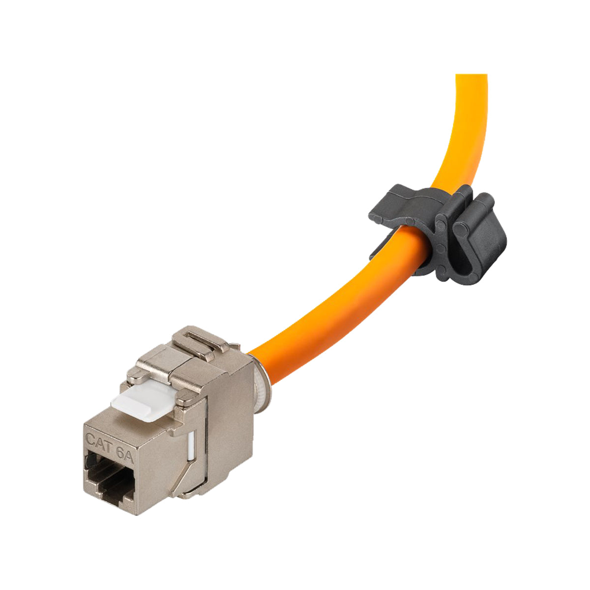 Goobay Portable RJ45 Network Cable Reel Extension 50M for Mobile Use Events/Conferences - Orange