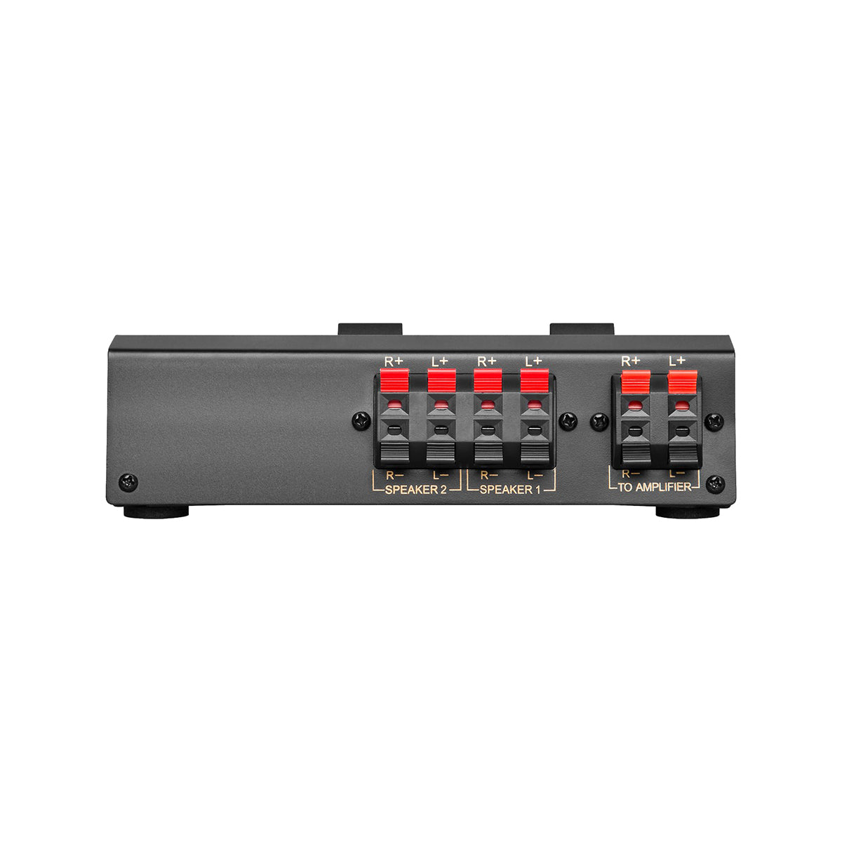 Goobay Speaker Selector to connect up to 2 pairs of Speakers/Amplifiers/Sound Systems