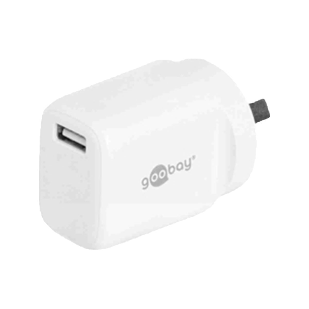 Goobay Wall Charger ANZ 10W USB-A for Mobile Phones - White