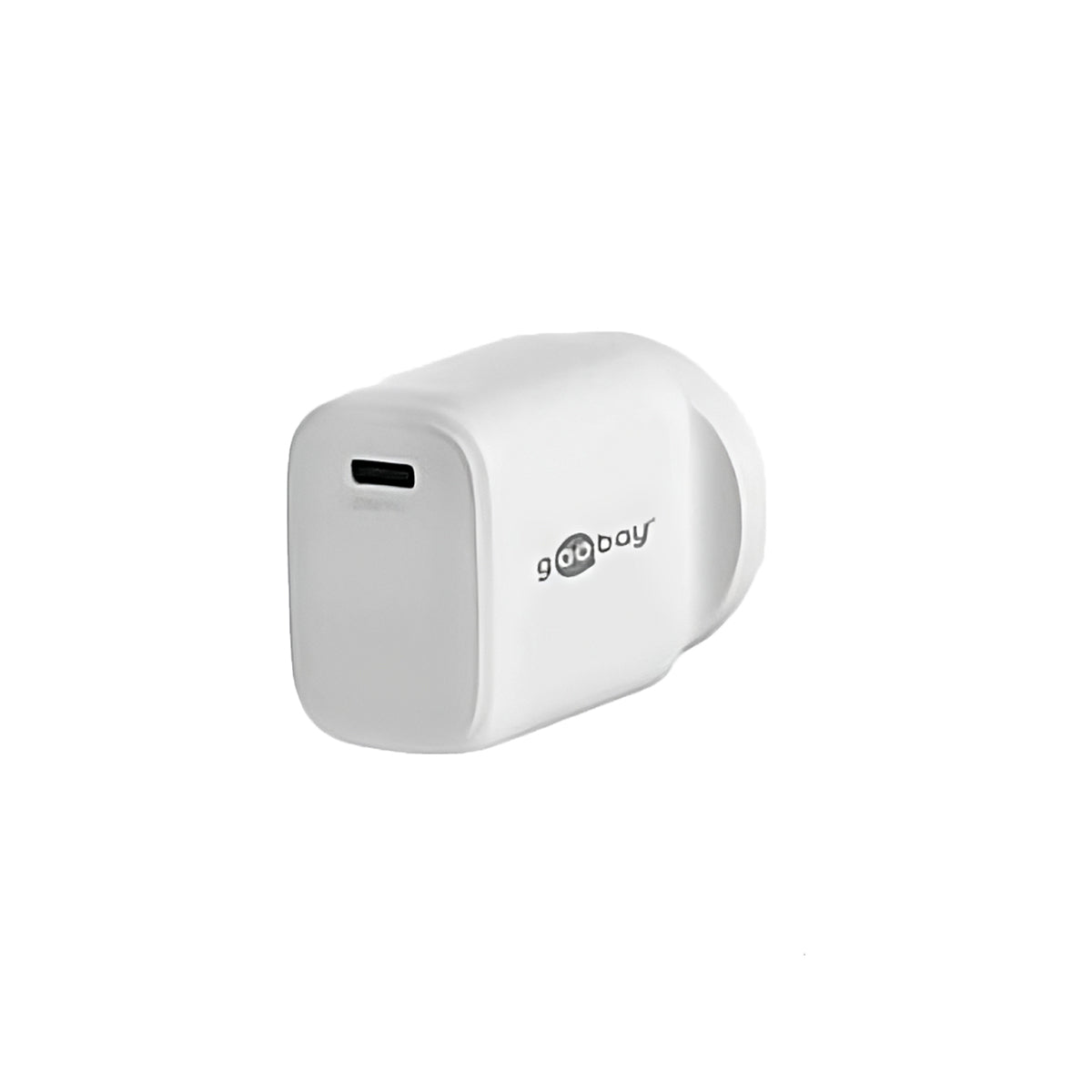 Goobay Wall Charger ANZ 20W USB-C PD for Apple/Samsung Mobile Phones - White