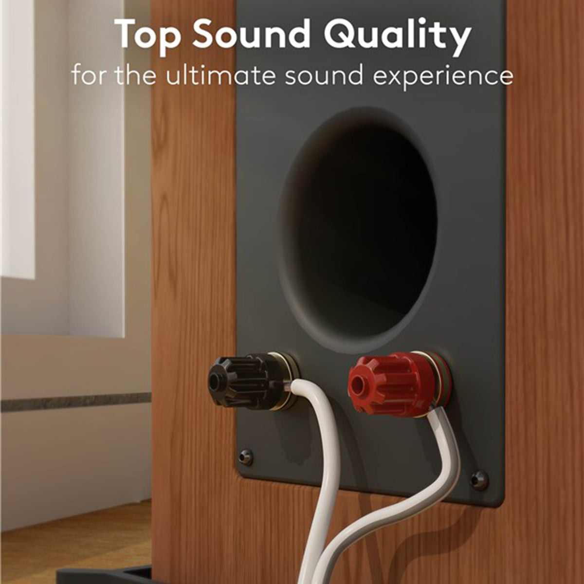 Goobay Speaker Cable (2 x 0.75 mm²) CCA 10M - Clear