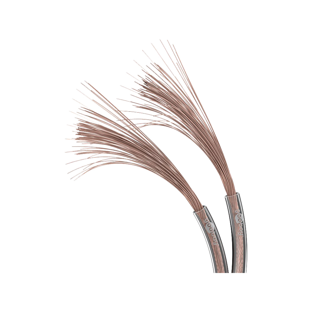 Goobay Speaker Cable (2 x 0.75 mm²) CCA 10M - Clear