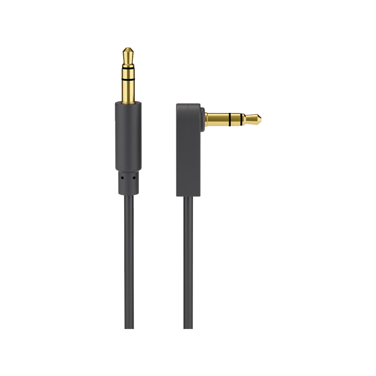 Goobay AUX 3.5mm Stereo 3-Pin Slim Angled 1M