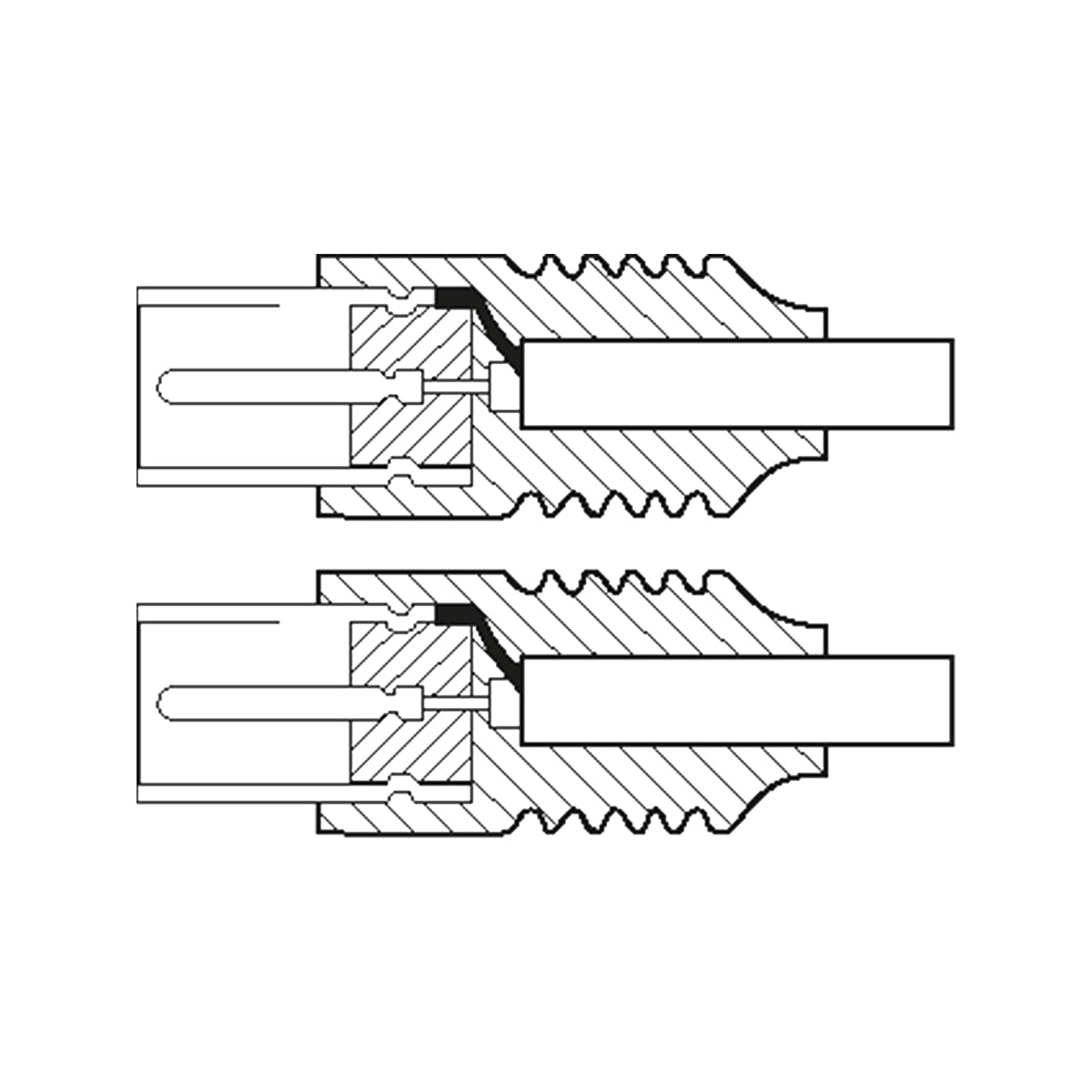 Goobay Antenna Cable (<70 dB) (M/M) for TVs/Receivers/Radios - White