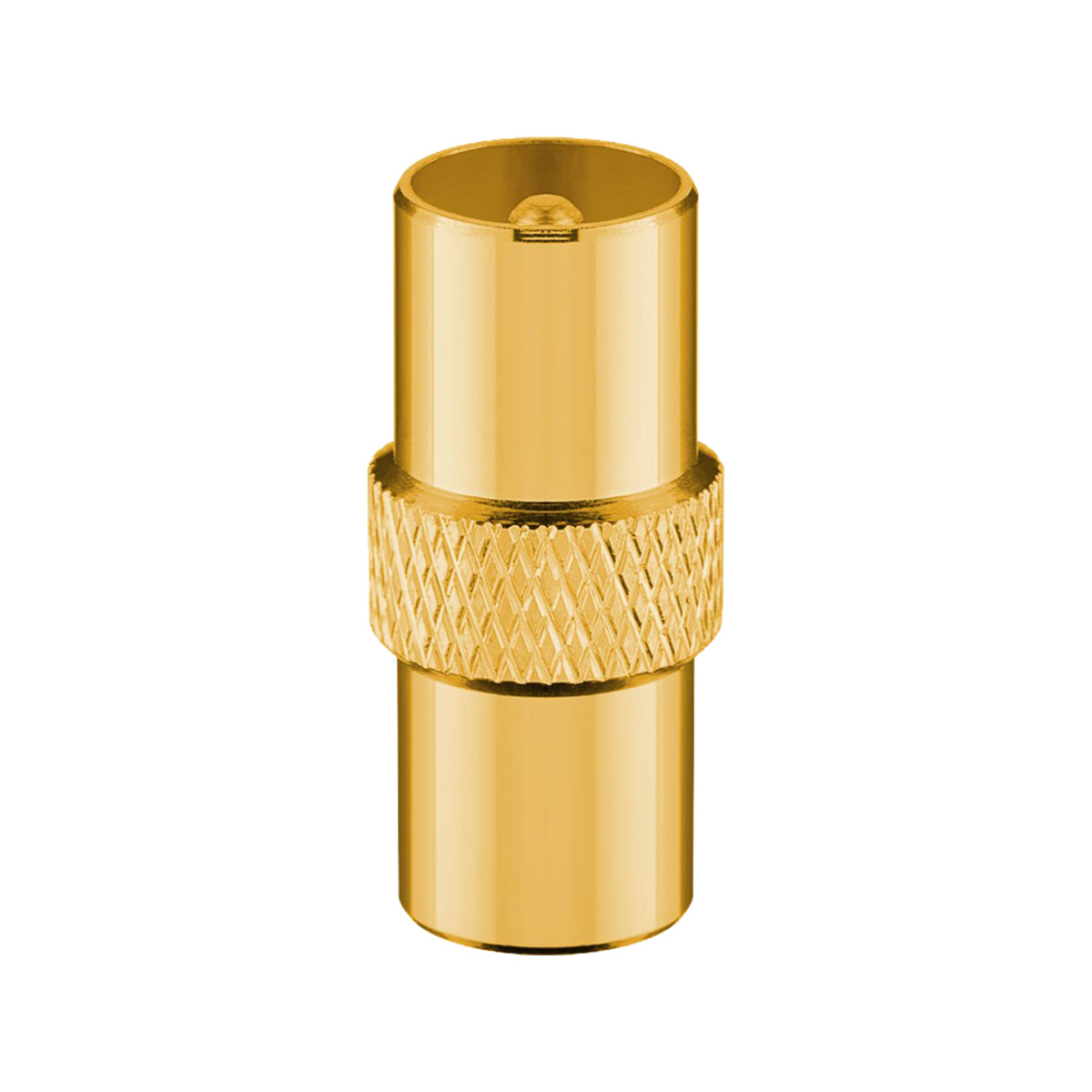 Goobay Antenna Cable (135 dB) (M/F) w/Adapter for TV / Receiver (Sky receiver) / Radio - Black