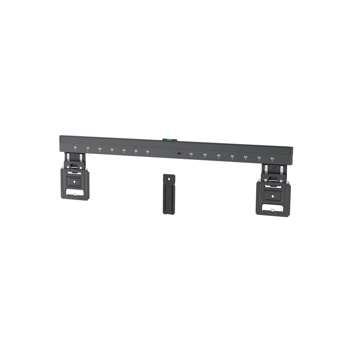 Goobay Ultraslim TV Wall Mount Basic FIXED (XL), for TVs from 43 to 100 inches (109 – 254 cm), max. 75 kg, ultra-flat design with 9.5 mm wall distance