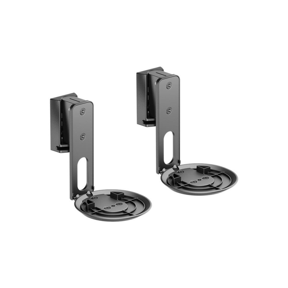 Goobay Speaker Wall Mount Modern Era 1 Flex, 2 pieces, compatible with the Sonos Era 100, swivelling and tilting speaker mount