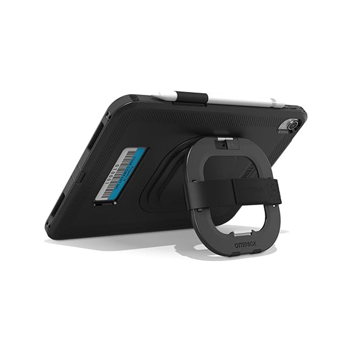 OtterBox Defender Strap/Stand for iPad 10.9/11 Gen 10/A16 (B2B) - Black