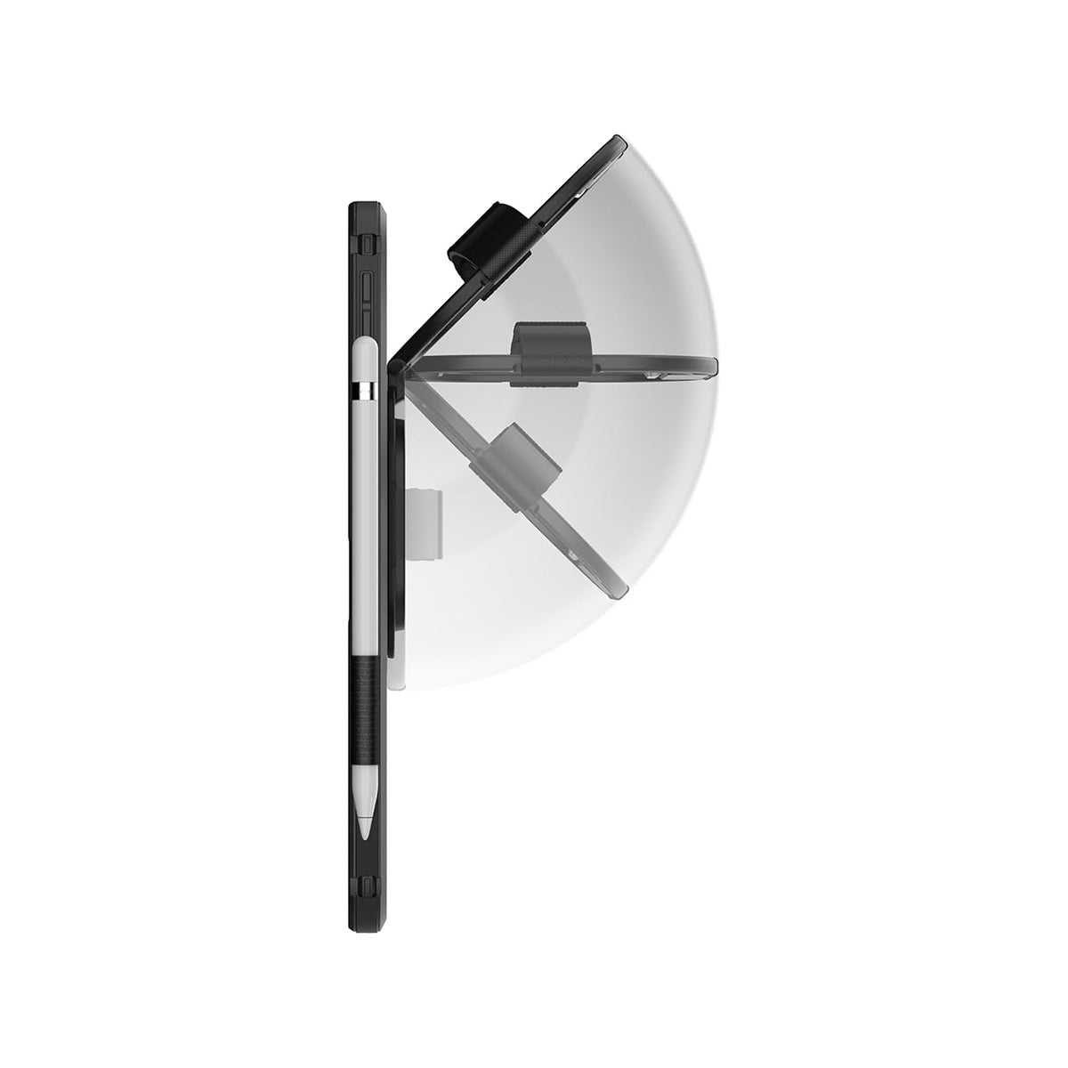 OtterBox Defender Strap/Stand for iPad 10.9/11 Gen 10/A16 (B2B) - Black