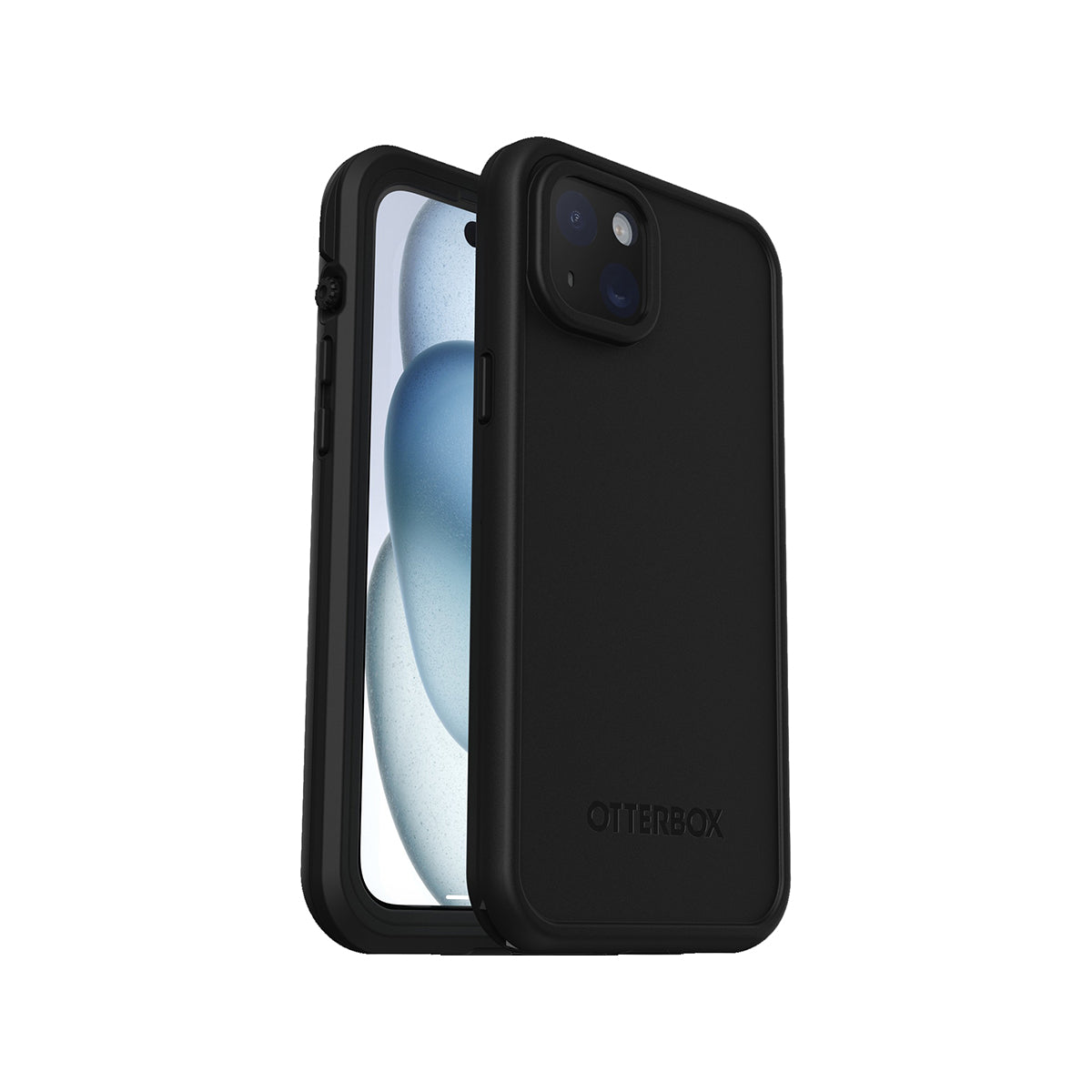 OtterBox Fre MagSafe Phone Case for iPhone 15 Plus - Black