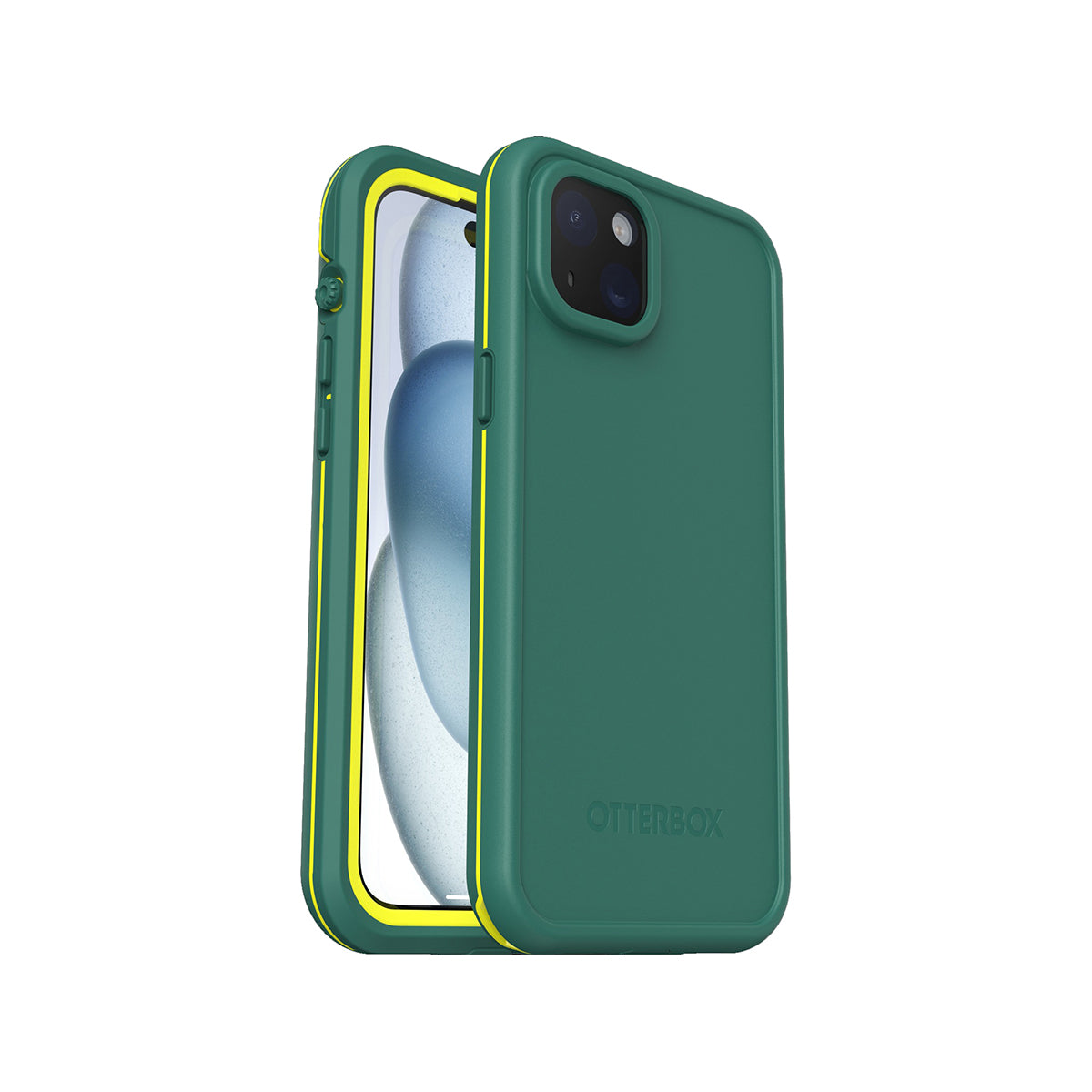 OtterBox Fre MagSafe Phone Case for iPhone 15 Plus Pine - Green