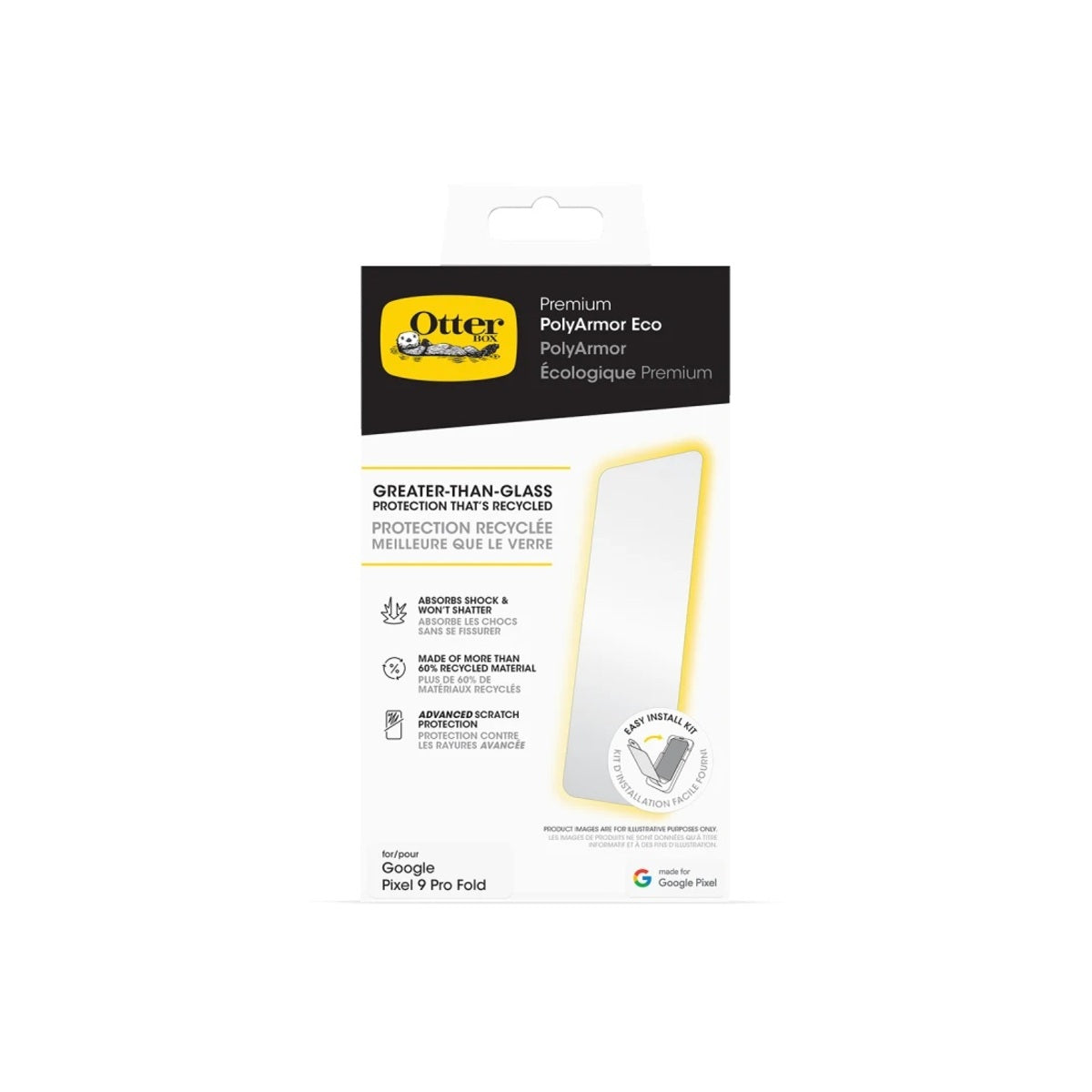 Otterbox Premium PolyArmor Eco Screen Protector for Google Pixel 9 Pro Fold