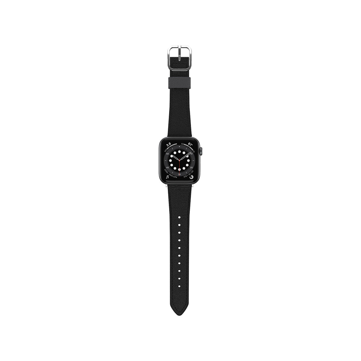 OtterBox Cactus Leather Band for Apple Watch (42-45mm) - Black