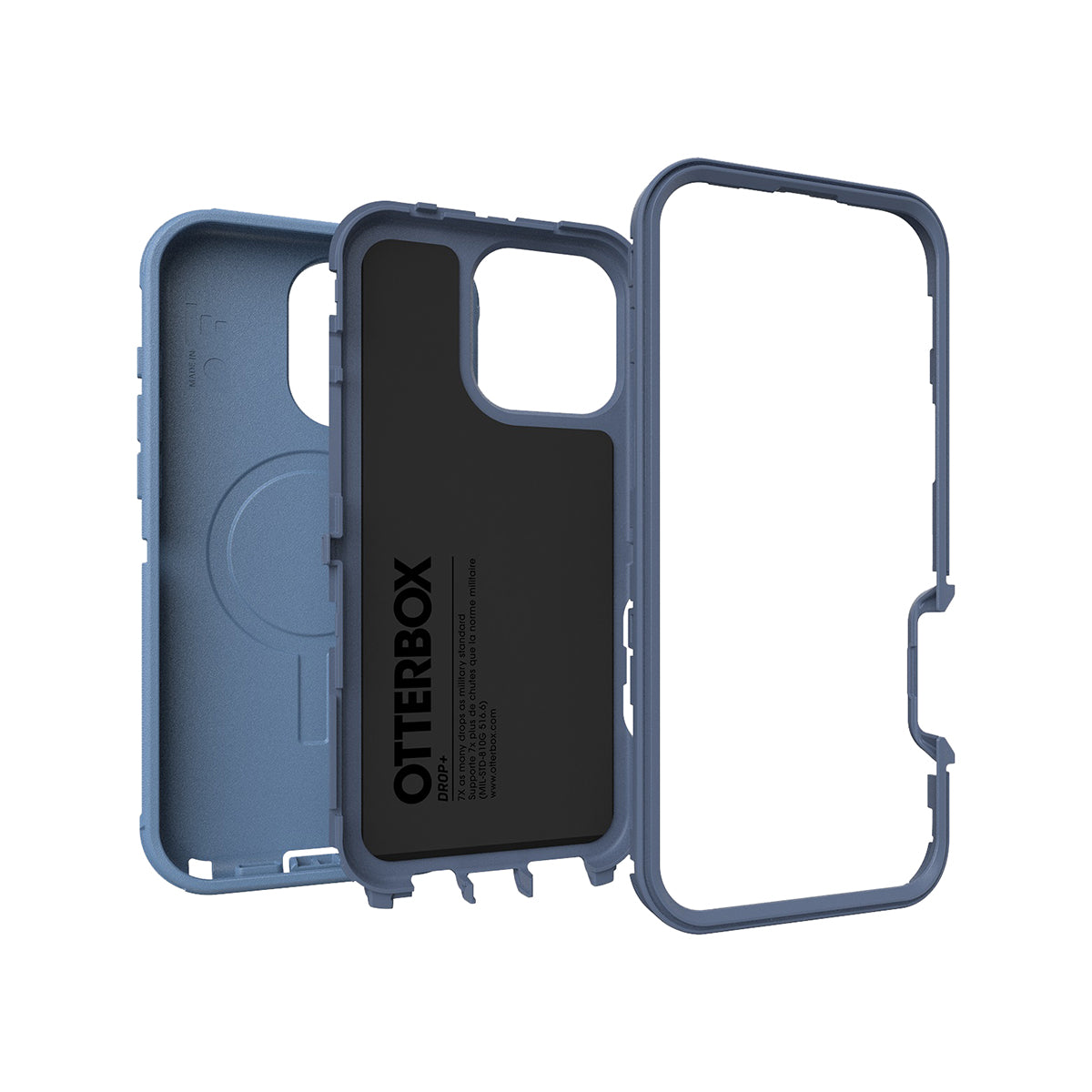 OtterBox Defender MagSafe Compatible Phone Case for iPhone 16 Pro Max - Blue