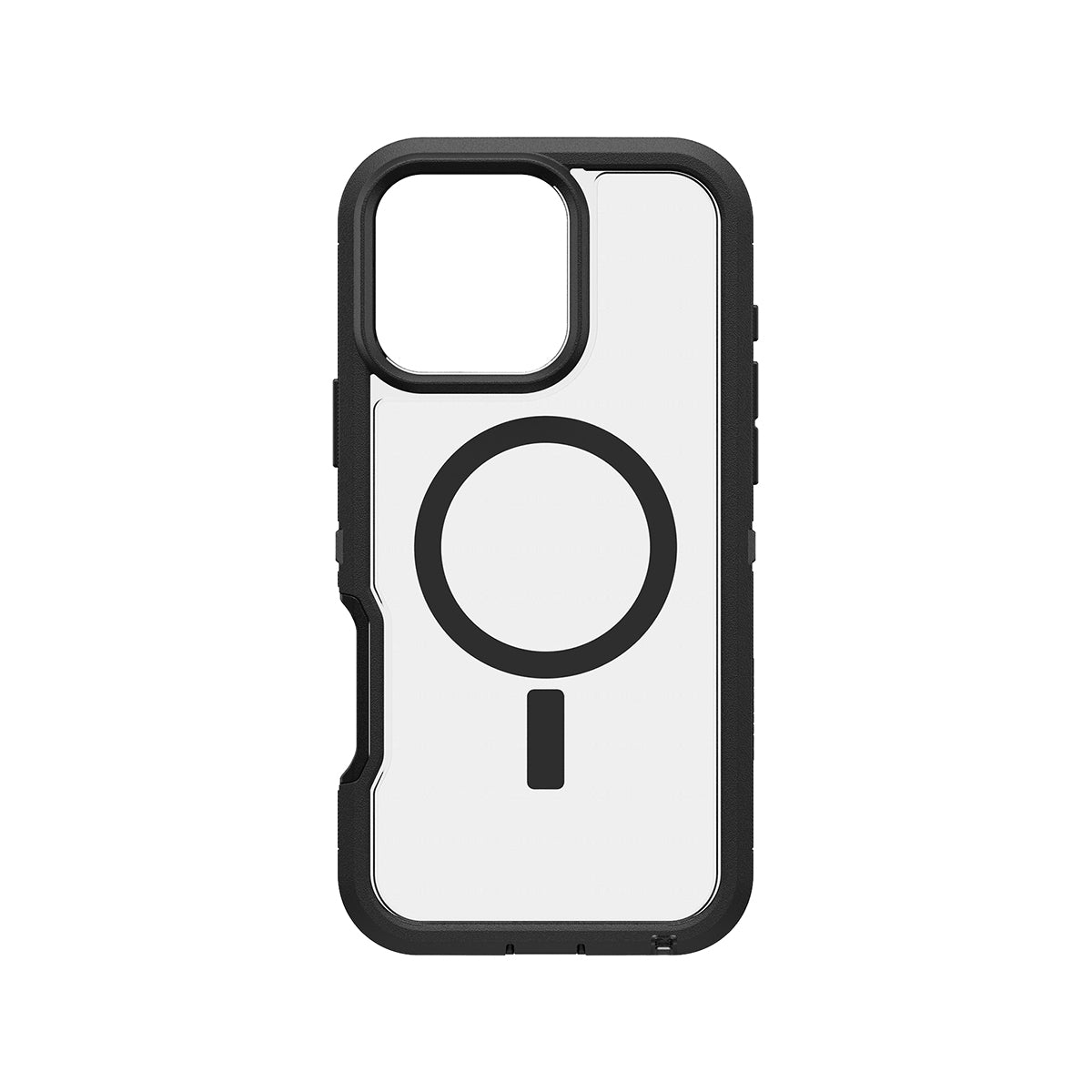 OtterBox Defender XT Clear Phone Case for iPhone 16 Pro Max - Dark Side (Clear/Black)