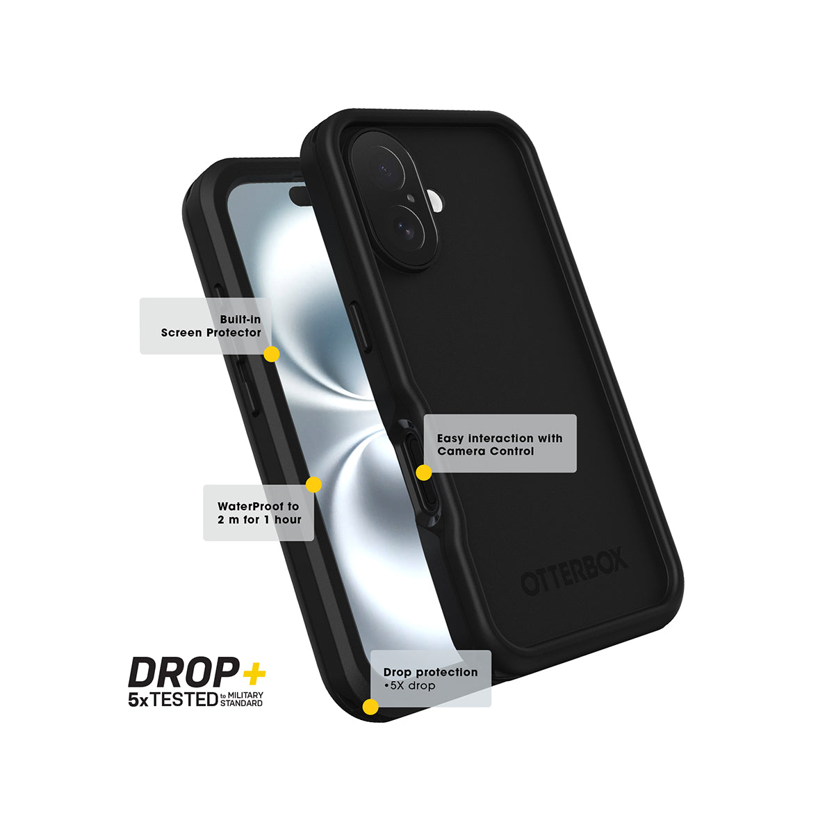 OtterBox Fre MagSafe Phone Case for iPhone 16 Pro Max - Purple