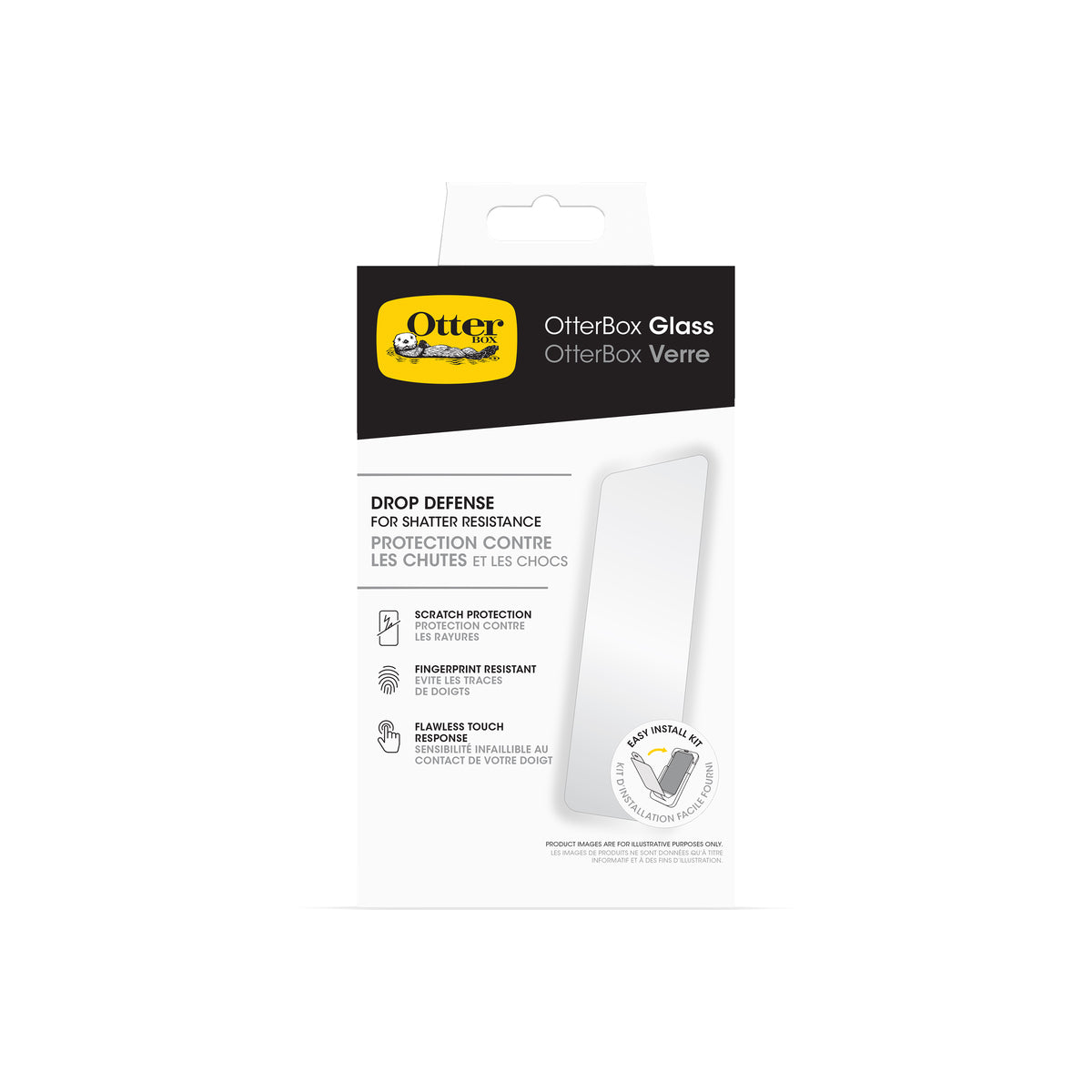 OtterBox Glass Screen Protector for iPhone 16 Plus