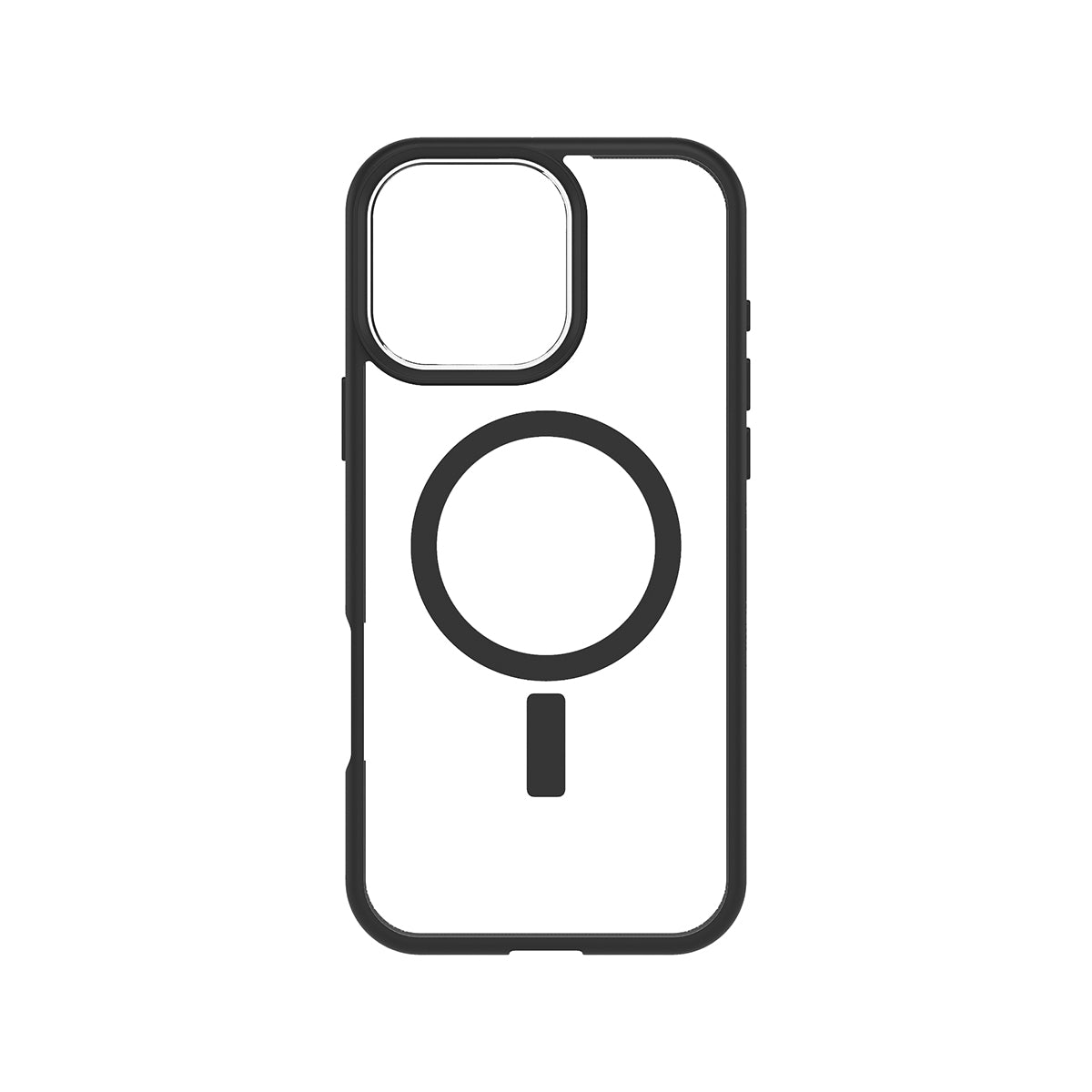 OtterBox React MagSafe Compatible Phone Case for iPhone 16 Pro Max - Black Crystal