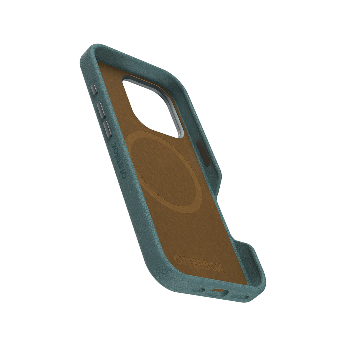 OtterBox Symmetry Cactus Leather Phone Case for iPhone 16 Pro - Green