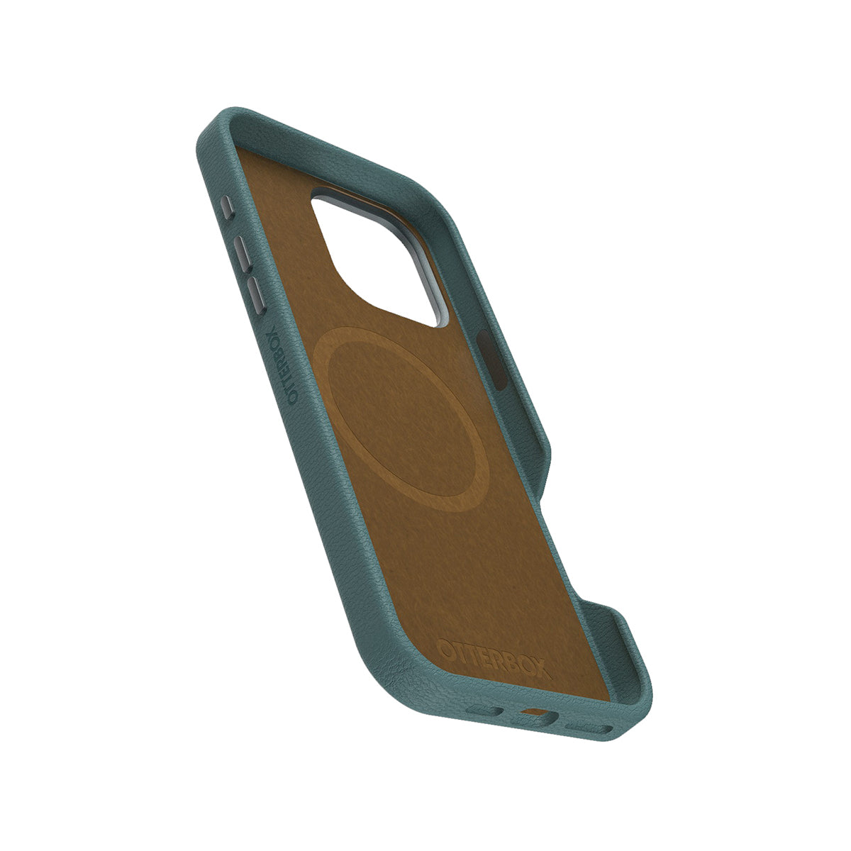 OtterBox Symmetry Cactus Leather Phone Case for iPhone 16 Pro Max-Green