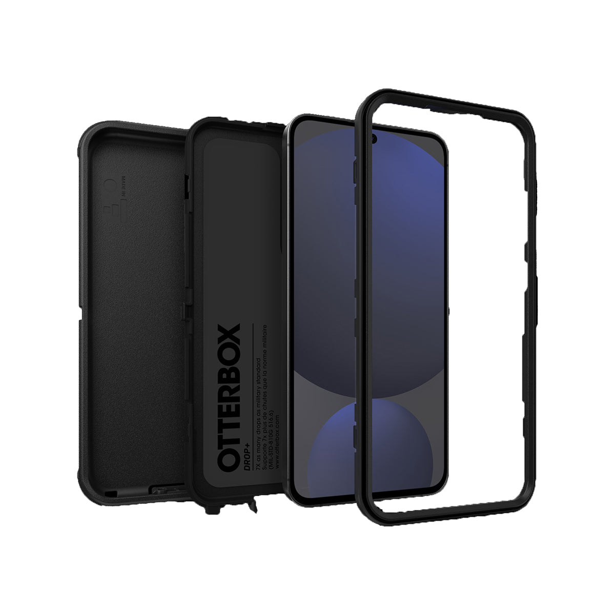 OtterBox Defender Phone Case for Samsung Galaxy S24FE - Black