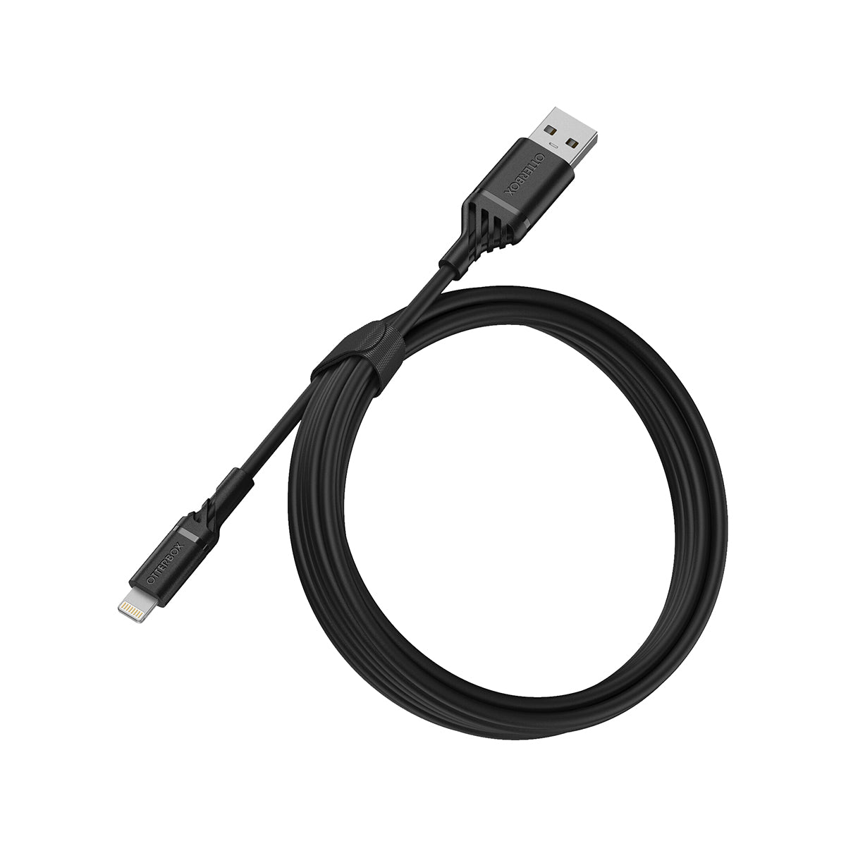 Otterbox Cable USB-A to Lightning 2M Charging Cable for Mobile Phones - Black