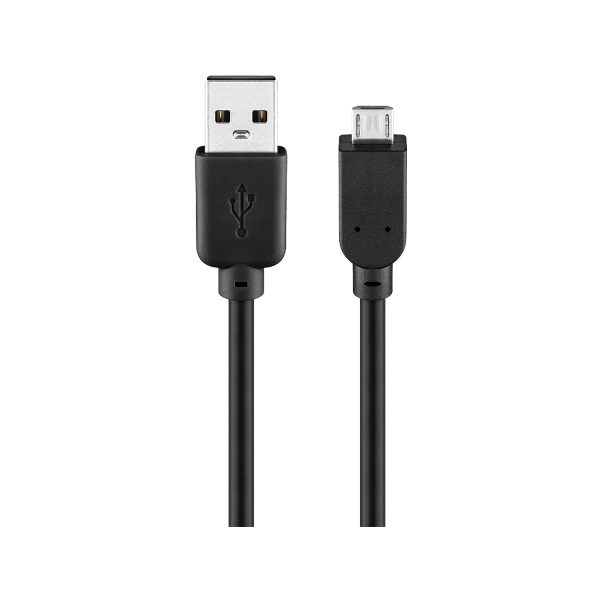 Goobay USB-A to Micro USB Charge & Sync Cable 0.15M for Smartphones/Cameras/MP3 players - Black