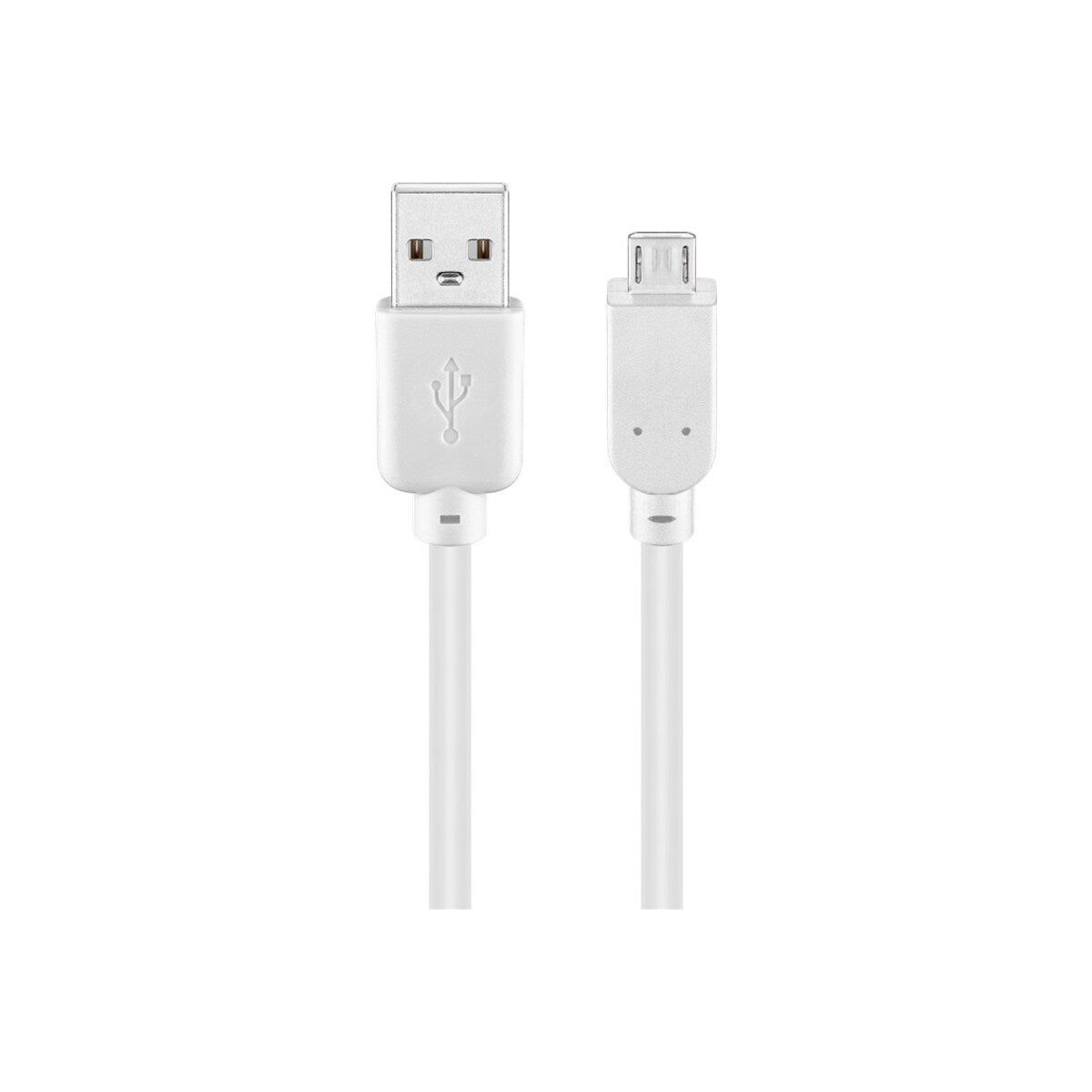 Goobay USB 2.0 Hi-Speed cable for Smartphones/Cameras/MP3 Players - White