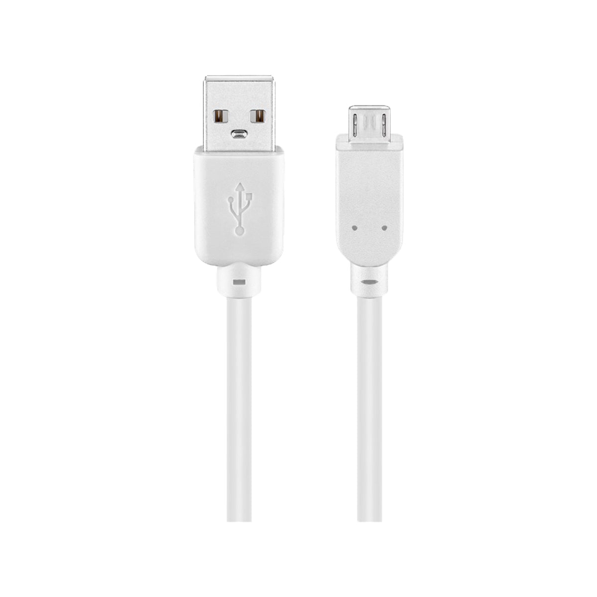 Goobay USB 2.0 Hi-Speed cable for Smartphones/Cameras/MP3 Players - White
