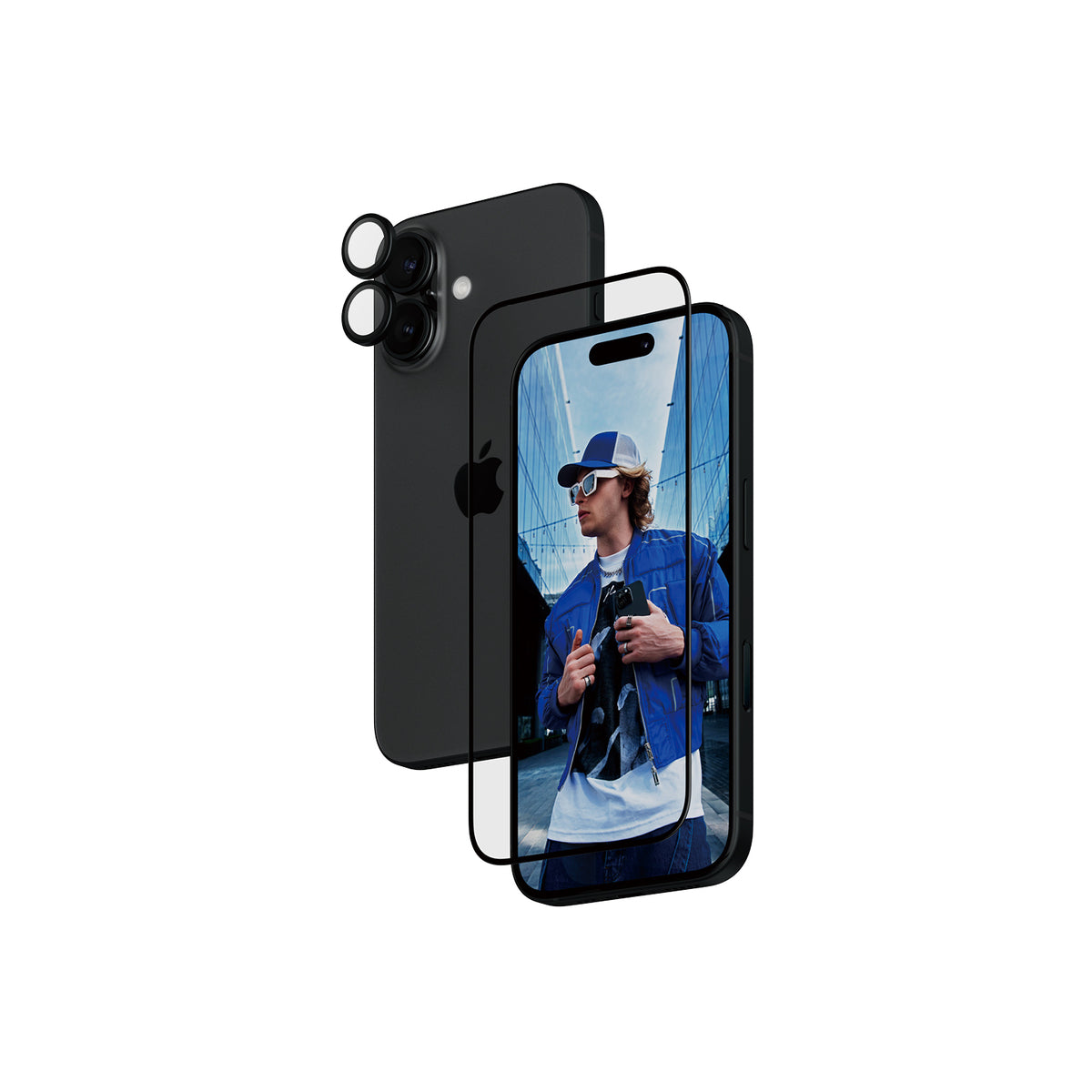 PanzerGlass 2-in-1 Bundle for iPhone 16