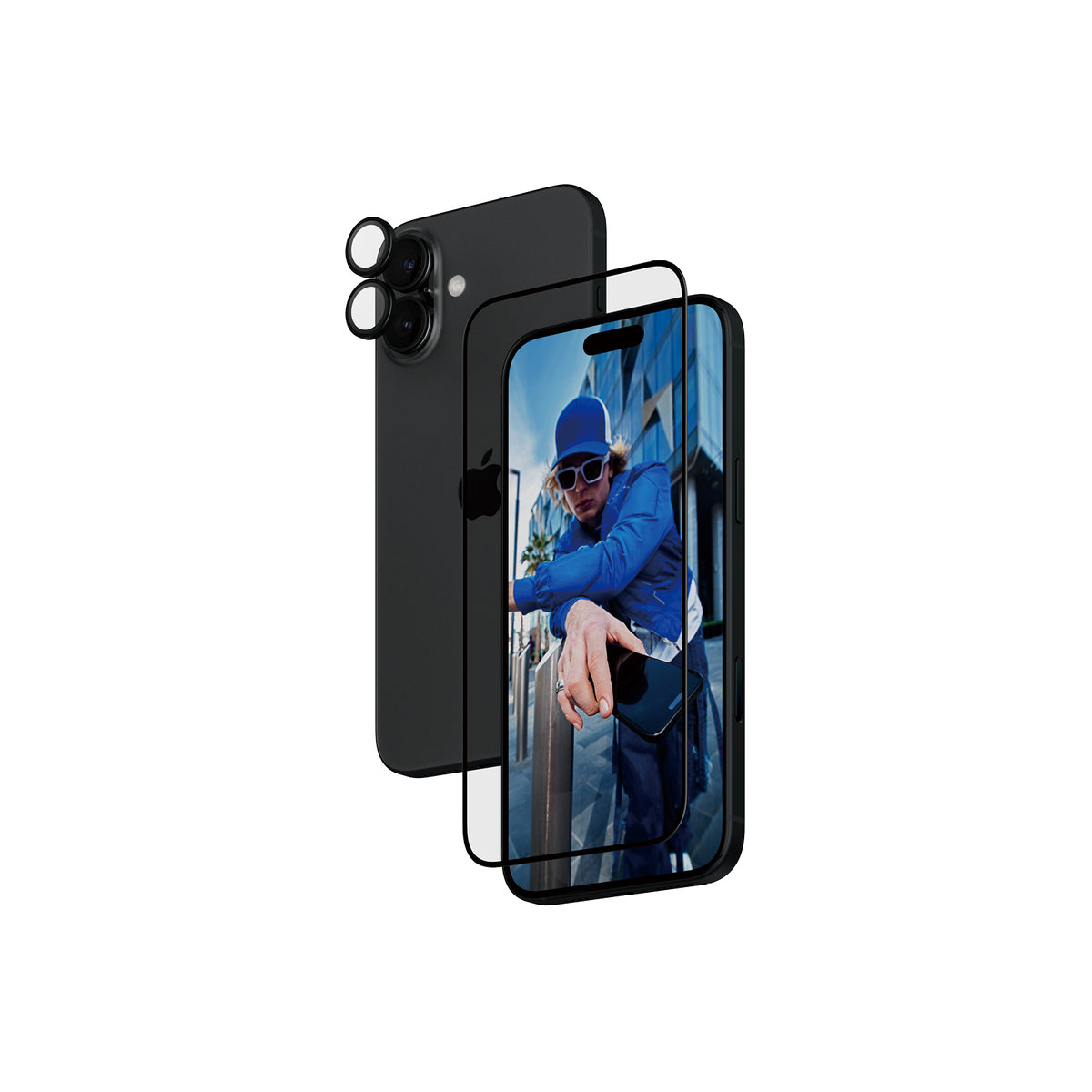 PanzerGlass 2-in-1 Bundle for iPhone 16 Plus